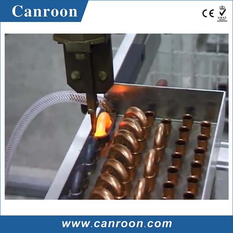 induction heating equipment for metal brazing hardening